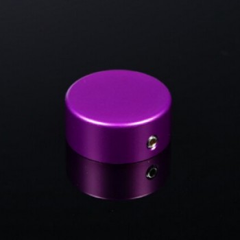 Daier Aluminium Footswitch Topper Purple - алюминиевая насадка на кнопку педали