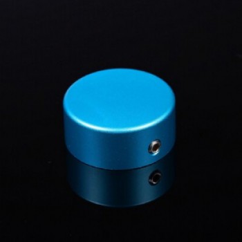 Daier Aluminium Footswitch Topper Blue - алюминиевая насадка на кнопку педали