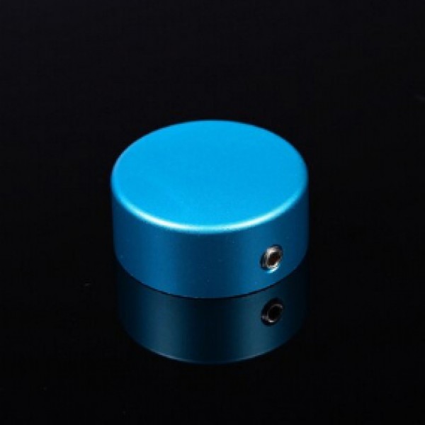 Daier Aluminium Footswitch Topper Blue - алюминиевая насадка на кнопку педали