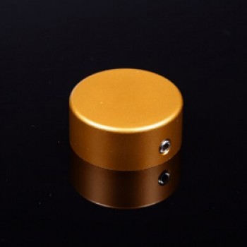 Daier Aluminium Footswitch Topper Gold - алюминиевая насадка на кнопку педали