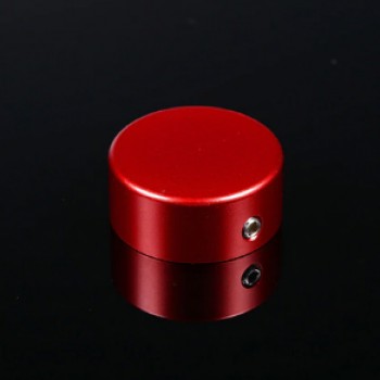 Daier Aluminium Footswitch Topper Red - алюминиевая насадка на кнопку педали