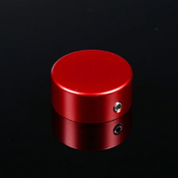 Daier Aluminium Footswitch Topper Red - алюминиевая насадка на кнопку педали