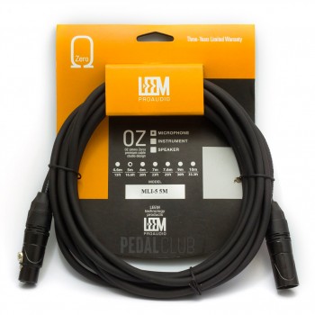 Leem MLI-5 - микрофонный кабель 5м 