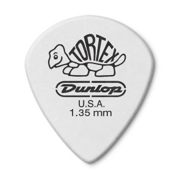 Dunlop Tortex Jazz III White 1.35