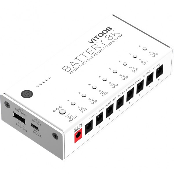 Vitoos Battery 8K Rechargeable Fully Isolated Power Supply (новый)