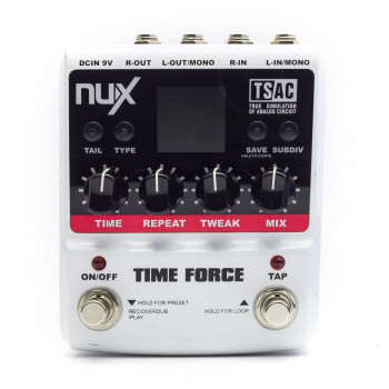  NUX Time Force Digital Delay w/ Tap Tempo