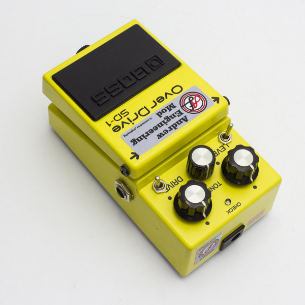 Boss SD-1 Super Overdrive Andrew Engineering Mod