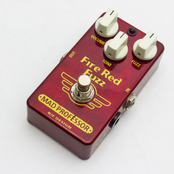Mad Professor Fire Red Fuzz Hand Wired