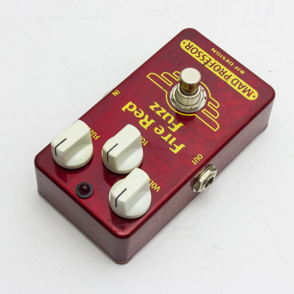 Mad Professor Fire Red Fuzz Hand Wired