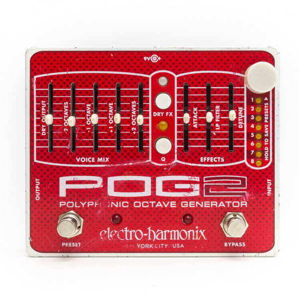 Electro-Harmonix POG2 Polyphonic Octave Generator Electro-Harmonix POG2 Polyphonic Octave Generator