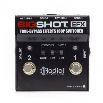Radial BigShot EFX True Bybass Effects Loop Switcher
