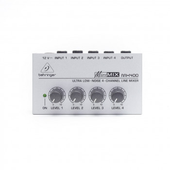 Behringer Micromix MX400 4-channel Line Mixer
