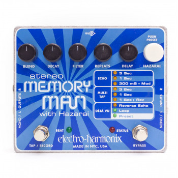 Electro-Harmonix Stereo Memory Man With Hazarai