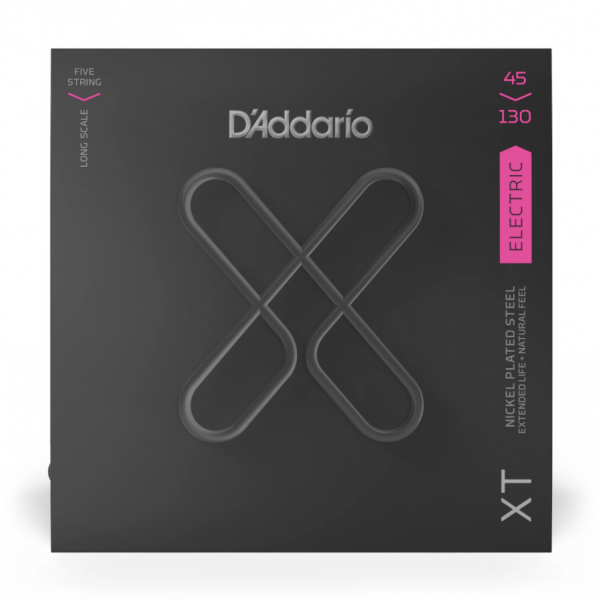 D'Addario 45-130 Long Scale XT Coated Nickel Wound 