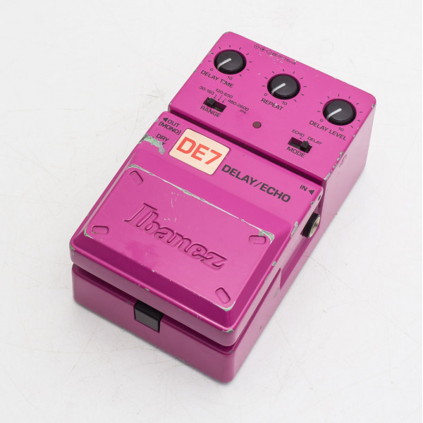 Ibanez DE7 Delay Echo Pink 25Th Anniversary Limited Edition