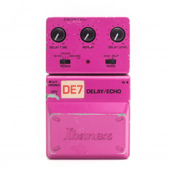 Ibanez DE7 Delay Echo Pink 25Th Anniversary Limited Edition