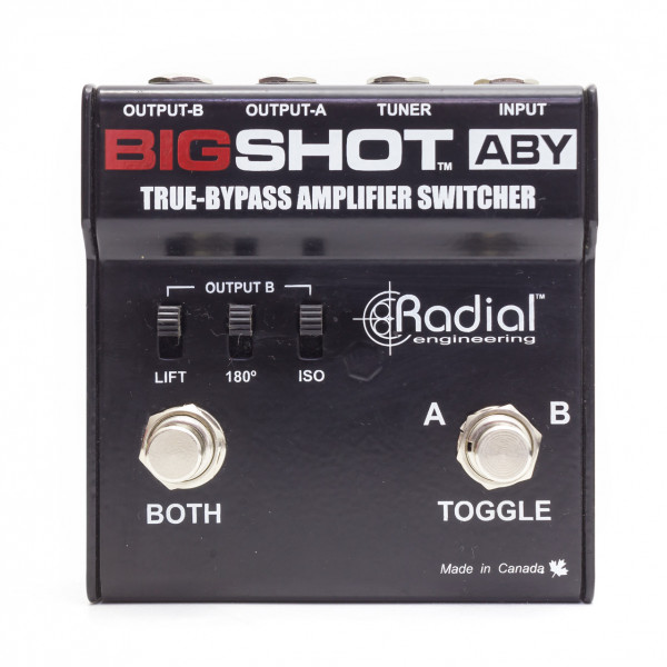 Radial BigShot ABY True-Bypass Amlifier Switcher