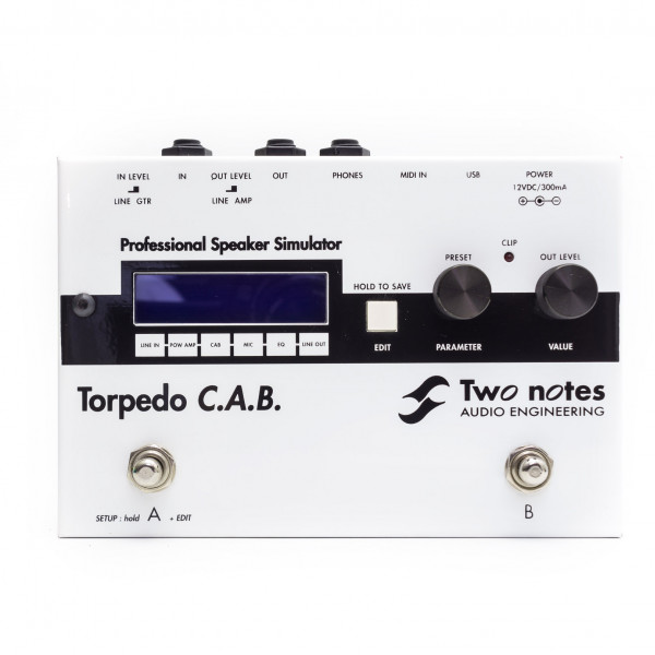 Two Notes Torpedo C.A.B. Professional Speaker Simulator