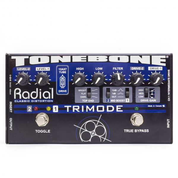 Radial Tonebone Trimode Tube Distortion Pedal