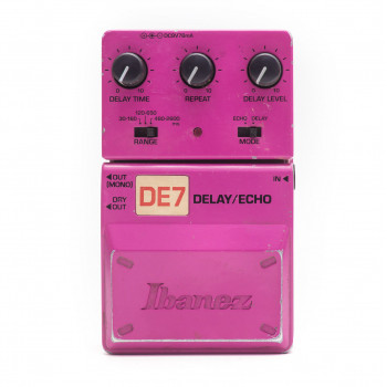 Ibanez DE7 Delay Echo Pink 25Th Anniversary Limited Edition