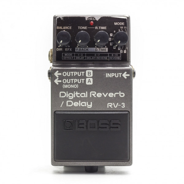 Boss RV-3 Digital Reverb Delay Pink Label