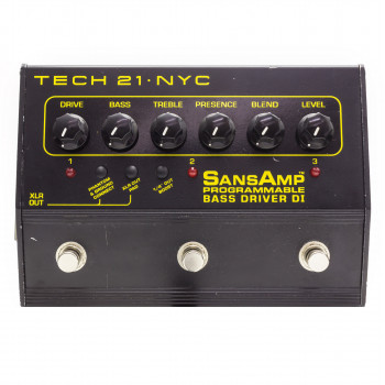 Tech 21 Sansamp Programmable Bass Driver DI