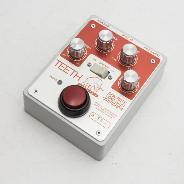 Horrothia Effects Teeth Discrete Low-Gain Overdrive