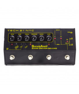 Tech 21 Sansamp Programmable Bass Driver Deluxe