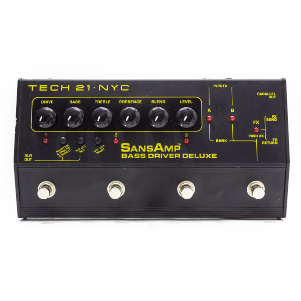 Tech 21 Sansamp Programmable Bass Driver Deluxe