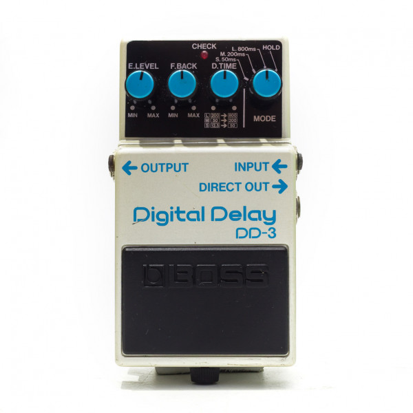 Boss DD-3 Digital Delay Japan 1988 Long Chip Version Boss DD-3 Digital Delay Japan 1988 Long Chip Version