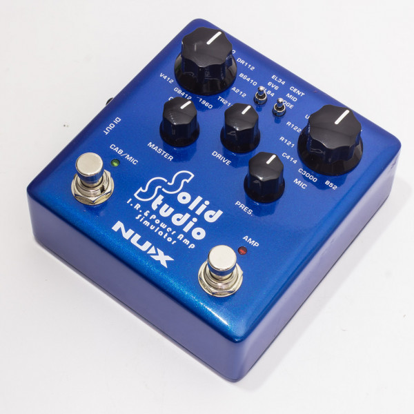 NUX NSS-5 Solid Studio IR & Power Amp Simulator NUX NSS-5 Solid Studio IR & Power Amp Simulator