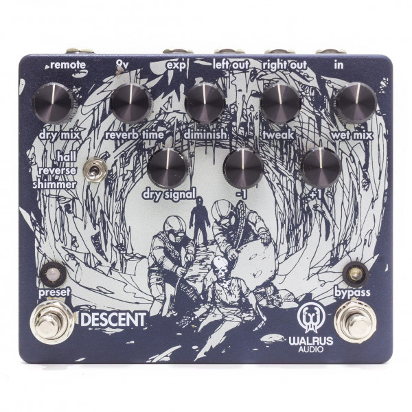 Walrus Audio Descent Reverb/Octave Machine Walrus Audio Descent Reverb/Octave Machine