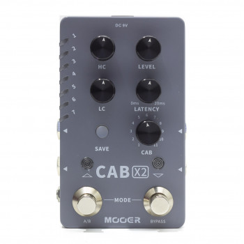 Mooer Cab X2 Stereo IR Cabinet Simulation
