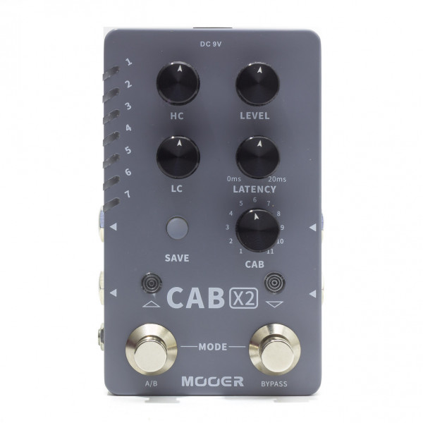 Mooer Cab X2 Stereo IR Cabinet Simulation Mooer Cab X2 Stereo IR Cabinet Simulation