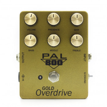 PedalPalFX PAL 800 Gold Overdrive