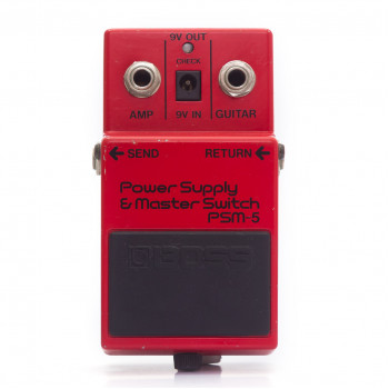 Boss PSM-5 Power Supply & Master Switch Japan 1984 Red Label
