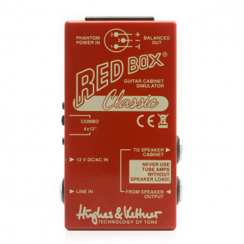 Hughes & Kettner Red Box Classic Guitar Cabinet Emulator DI Box 