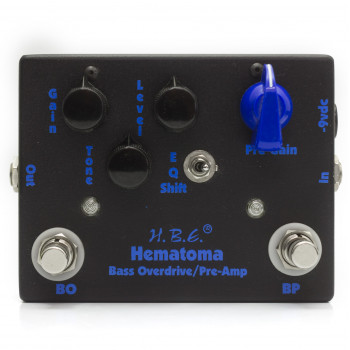 HomeBrew Electronics HBE Hematoma Bass Overdrive / Pre-Amp